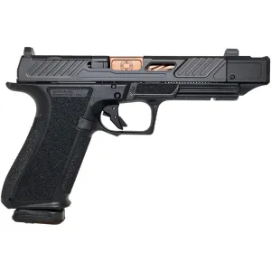 SHADOW SYSTEMS DR920P 9mm 4.5in 17rd Elite Slide Optic Black/Bronze Pistol (SS-2211)