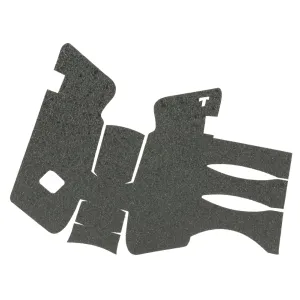 TALON Grips Inc Rubber, Grip, Adhesive Grip, Fits Glock Gen4 20, 21, 40, 41 No Backstrap, Black 119R