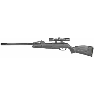 Gamo Swarm Whisper, .22 Pellet, 975 Feet Per Second, 19" Barrel, Black Color, Synthetic Stock, w/4x32 Scope, 10Rd 611006875554
