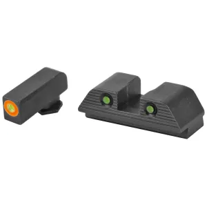 AMERIGLO Trooper Sight Set for Glock Gen 1-4 9mm/.40/.380, Gen 5 10mm/.45 (GL-816)