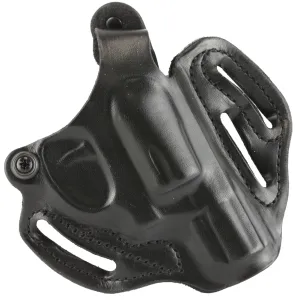 DeSantis Gunhide Thumb Break Scabbard Belt Holster, Fits 2-2 1/4" S&W J-Frame, RH, Black 001BA02Z0