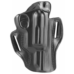 DeSantis Gunhide Speed Scabbard Belt Holster, Fits Taurus Judge 3" Barrel, Right Hand, Black Leather 002BAP5Z0