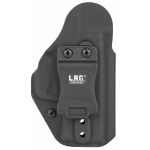L.A.G. Tactical, Inc. Liberator MK II, Holster, Ambidextrous, Fits Springfield XDS 9/45 w/3.3" Barrel, Kydex, Black Finish 70200