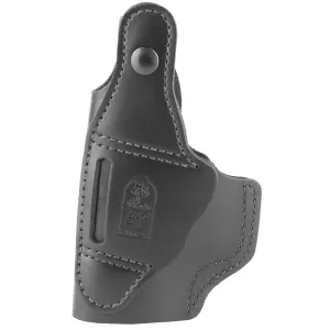 DeSantis Gunhide Dual Carry II Holster, Fits Glock 26/27, Right Hand, Black Leather 033BAE1Z0