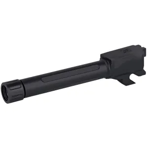 True Precision Barrel, 9MM, Black Nitride, Threaded, Fits Sig P320 Compact TP-P32CB-XTBL