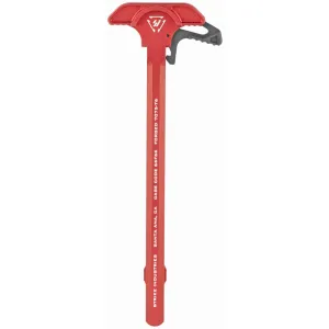 Strike Industries Charging Handle, Extended Latch, Red SI-ARCH-EL-RED