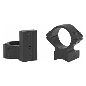 Talley Manufacturing Light Weight Ring/Base Combo, 30mm Med, Black Finish, Alloy, Fits Weatherby Accumark, Magnum, Mark V (9 Lug) 740705