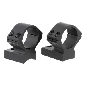 Talley Manufacturing Light Weight Ring/Base Combo, 30mm Med, Black, Alloy, Tikka T3/T3-X, Knight MK-85 740714