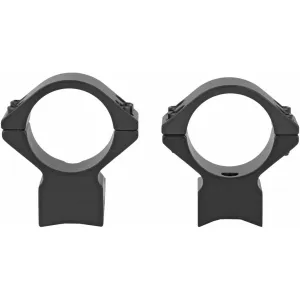 Talley Manufacturing Light Weight Ring/Base Combo, 1" Med, Black Finish, Alloy, Fits Remington 700-721-722-725-40X, Bergara B14, Nosler M48, Mossberg Patriot, MVP, 4X4, Sauer 100, 101, Mauser M18 940700