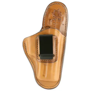 Bianchi Model #100 Professional IWB Holster, Fits Glock 19/23/32, Leather, Tan, Right Hand 19234