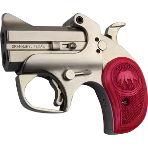 Bond Arms Mama Bear, Derringer, 38 Special/357 Magnum, 2 Rounds, With Trigger Guard BAMB35738