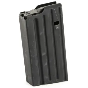Ammunition Storage Components Magazine, 308 Win, Fits AR Rifles, 20Rd, Stainless, Black 20-308-SS-BM-B-ASC