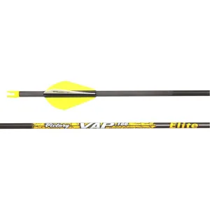 VICTORY ARCHERY VAP Elite 350 Fletched 6-Pack Arrow (VAPE-350FB-6)