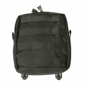 BLACKHAWK S.T.R.I.K.E. Large Utility Pouch, with Zipper, Black 37CL60BK