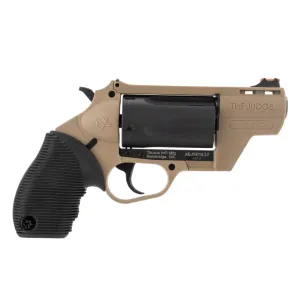 TAURUS Judge Public Defender Poly 45 Colt/410Ga 2in 5rd FDE Revolver (2-441021FDE)