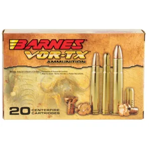 Barnes 22014 VOR-TX 375 Holland & Holland Mag TSX Flat Base 300 GR 20Box/10Case