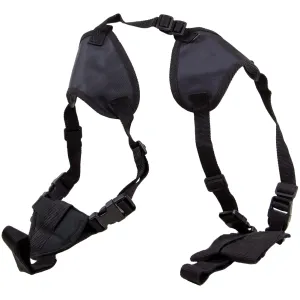 BULLDOG CASES Deluxe Shoulder Harness With Holster (Horizontal) And Ammo Pouch  (WSHD-20)