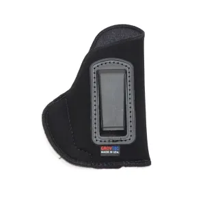 Grovtec US Inc GTHL14160R Inside-the-Pants Holster RH 60 Black Lammy Suede