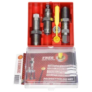 Lee 90562 Pacesetter Rifle Dies w/Powder Through Expanding Die 444 Marlin