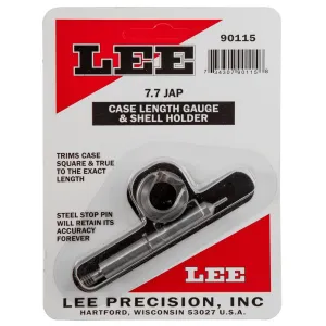 Lee 90115 Case Length Gauge w/ Shell Holder 2 Piece 7.7 Japaneses