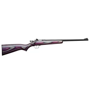KEYSTONE SPORTING ARMS Crickett Gen 2 Youth 22LR 16.125in 1rd Blued/Purple Laminate Bolt Action Rifle (KSA2227)