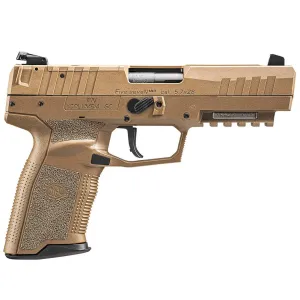 FN AMERICA Five-seveN MRD 5.7x28mm 2x20rd 4.8in FDE/FDE Adj Sight Pistol (66-101275)