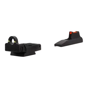 WILLIAMS Ghost Ring Adjustable Pistol Sights for Ruger MK II, III and IV 22/45 Lite Models with FO Ghost Ring Blade (682194)