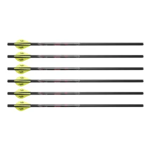 EXCALIBUR Quill 16.5in Carbon 6 Pack Crossbow Arrows (22QV16-6)