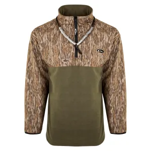 DRAKE Men's MST Quarter Zip Refuge Eqwader Jacket DW7355