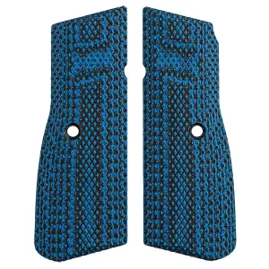FN AMERICA G10 Black/Blue Grips For FN High Power (20-100622)