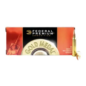 FEDERAL Gold Medal 30-06 Sprg. 168 Grain Sierra MatchKing BTHP Ammo, 20 Round Box (GM3006M)