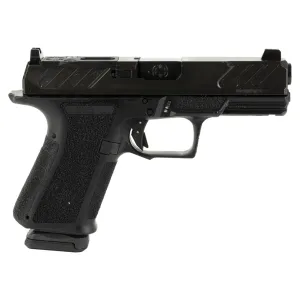 SHADOW SYSTEMS MR920 9mm 4in Foundation Slide Optic Black Unthreaded Dot Front Sight Black Pistol (SS-1306)