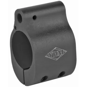 Yankee Hill Machine Co Hinged Low Profile Gas Block, For Monting Rifle-Length Forearm to Carbine-Length Barrel, .750" Bore Diameter YHM-9345