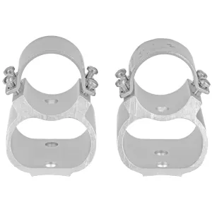 Weaver See-Thru Mount, For Ruger 10/22, Symmetrical Caps, Silver Finish 49734