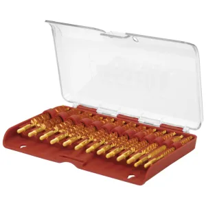 Tipton Brush, 8-32 Thread, Fits .17Cal - .45ACP, 13 Piece Set 402173