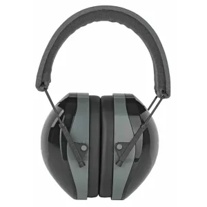 Radians Folding Terminator Earmuff, Black, NRR 29 TR0160CS
