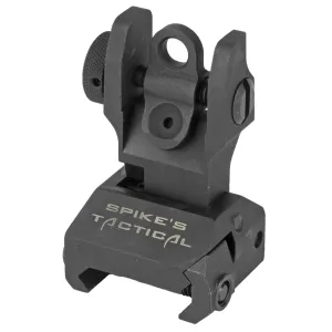 Spike's Tactical Rear Folding Sight, Black SAS85R1