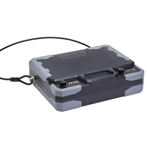 Hornady XXL Lock Box, Black and Gray Finish, TSA Combination Lock 95260
