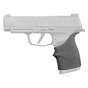 Hogue HandAll Beavertail Grip Sleeve, Rubber, Fits Sig P365XL, Black 18710