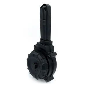 PROMAG 50rd Black Polymer Drum Magazine for Sig Sauer P228 9mm (DRM-A73)