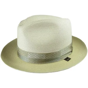 STETSON Andover Milan Fedora Beige/Sand Hat (TSANDV-1522J2)