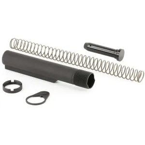Advanced Technology Buffer Tube Kit, Mil-Spec, Spring, Buffer, Locking Ring & Nut, Black A.5.10.2240