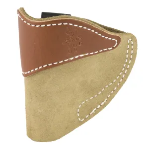 DeSantis Gunhide Sof-Tuck Inside The Pant Holster, Fits S&W J-Frame With 2" Barrel, Right Hand, Tan Leather 106NA02Z0