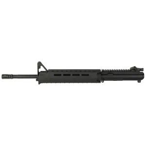 Sons of Liberty Gun Works Patrol Complete Upper, 223 Remington/556NATO, 16" Combat Barrel, QPQ Finish, Black, Magpul SL Handguard, Midwest Combat Rear Sight, A2 Front Sight PATROLSLUPPER-16-556