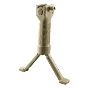 Grip Pod GPS, Fits Picatinny, Steel Reinforced Legs, Tan GPSV2T