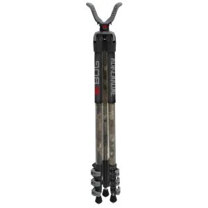 BOG Adrenaline Tripod, Aluminum Cunstruction, Matte Finish, Camo, Includes USR Shooting Yoke 1100488