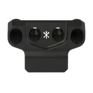 Unity Tactical FAST, Offset Optic Adapter, 2.05" Optical Height, Compatible with UNITY LPVO Mounts, Requires UNITY Optic Specific Plates, Anodized Finish, Black FST-SOBB