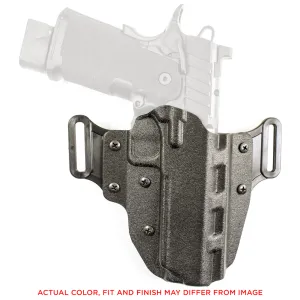 DeSantis Gunhide Veiled Partner, Belt Holster, Fits Springfield Prodigy 4.25"-5", Kydex, Right Hand, Black 195KA8WZ0
