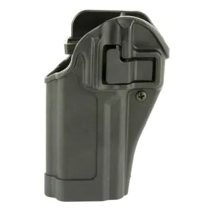 BLACKHAWK CQC SERPA Holster With Belt and Paddle Attachment, Fits Sig Sauer P250/P320 Full Size and Compact, Left Hand, Black 410561BK-L