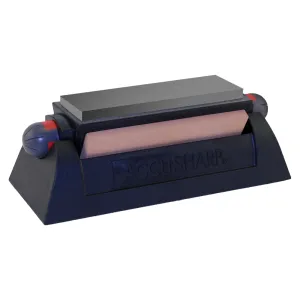 AccuSharp Model 064C, Knife Sharpener, Rotating, 6" Length, Includes 3 Levels of Sharpening Stones 064C